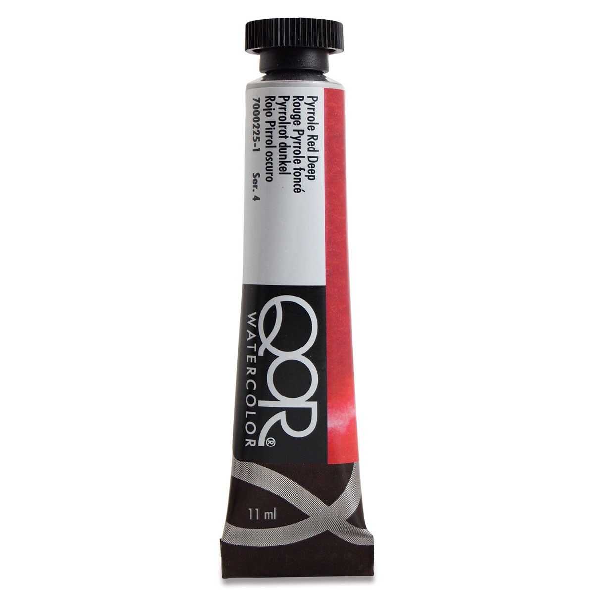QoR Modern Watercolors - Pyrrole Red Deep, 11 ml tube