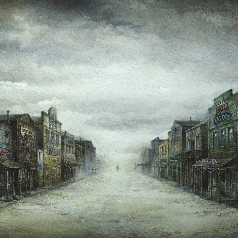 Ghost Town Paper - Trading Post - Reminisce