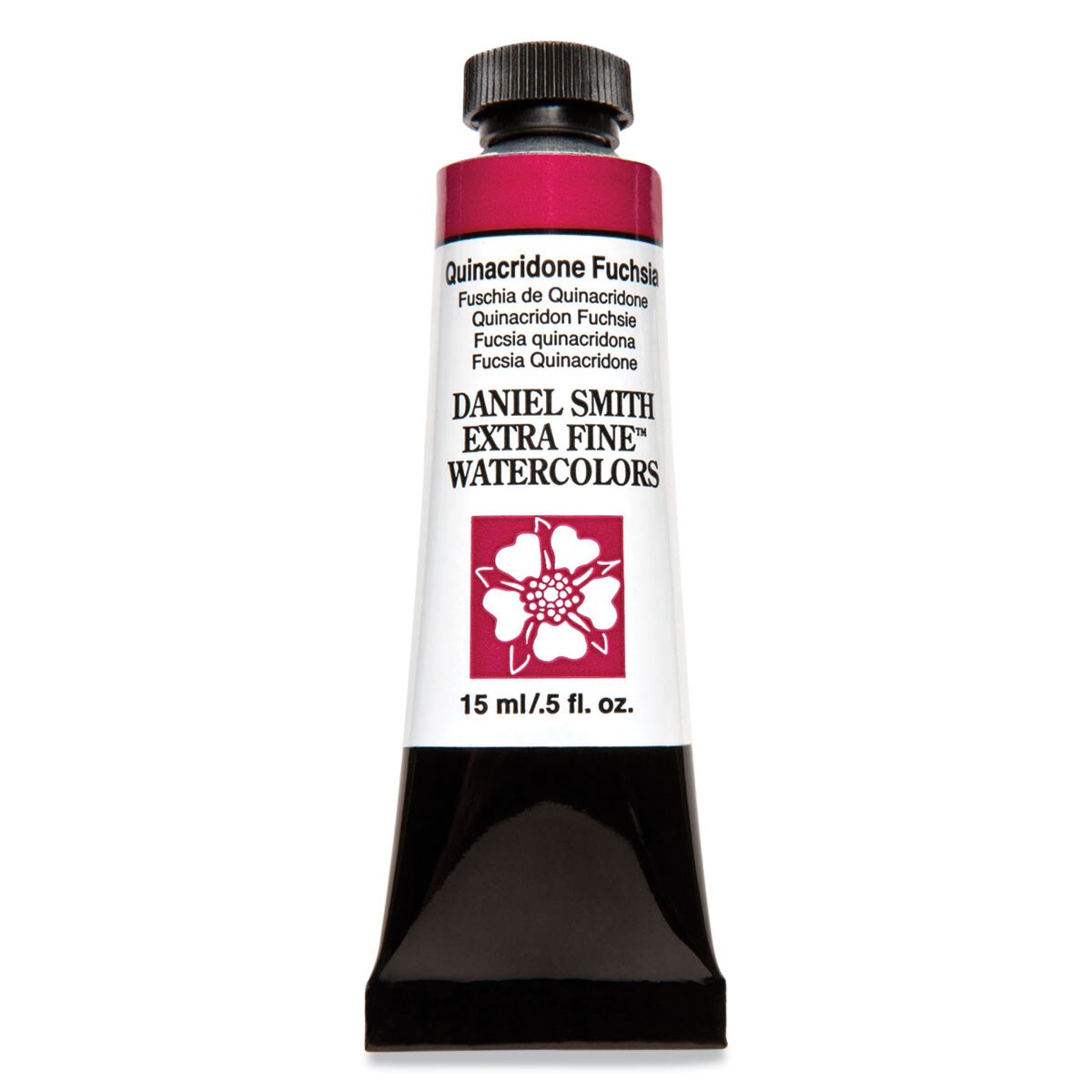 Daniel Smith Extra Fine Watercolor - Quinacridone Fuchsia, 15 ml Tube