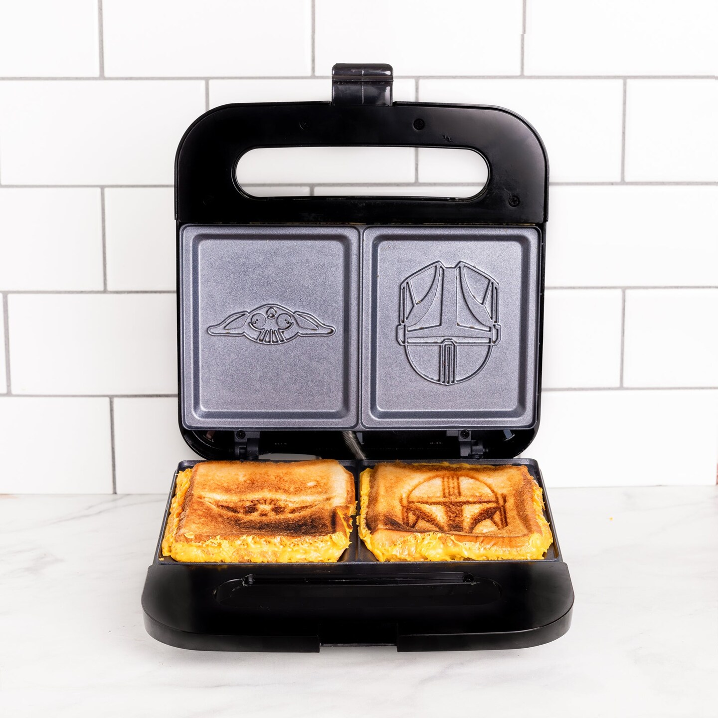 Uncanny Brands Star Wars The Mandalorian Grilled Cheese Maker