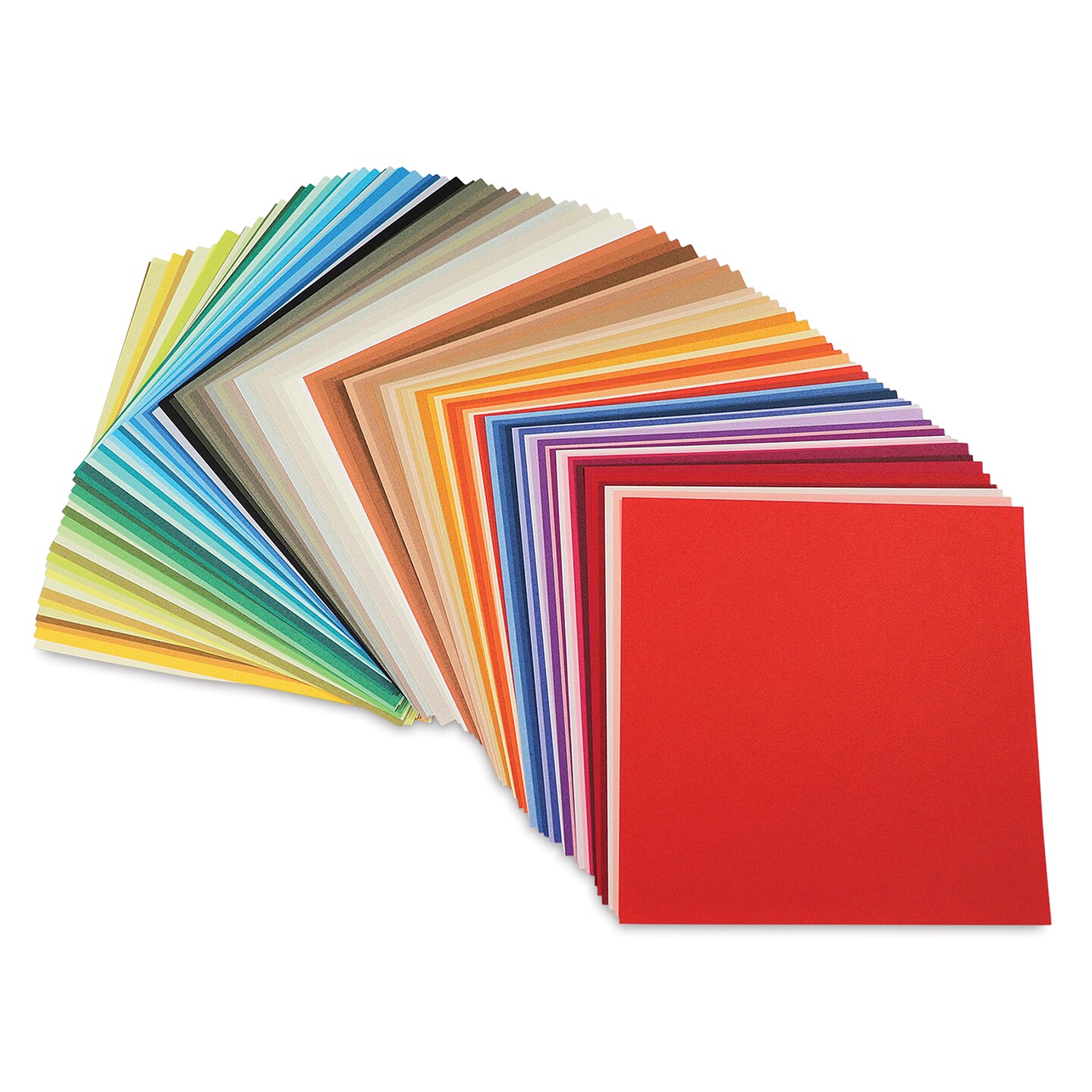 Yasutomo Pure Origami Paper - 5-7/8&#x22; x 5-7/8&#x22; Sheets, Assorted Colors, Pkg of 100