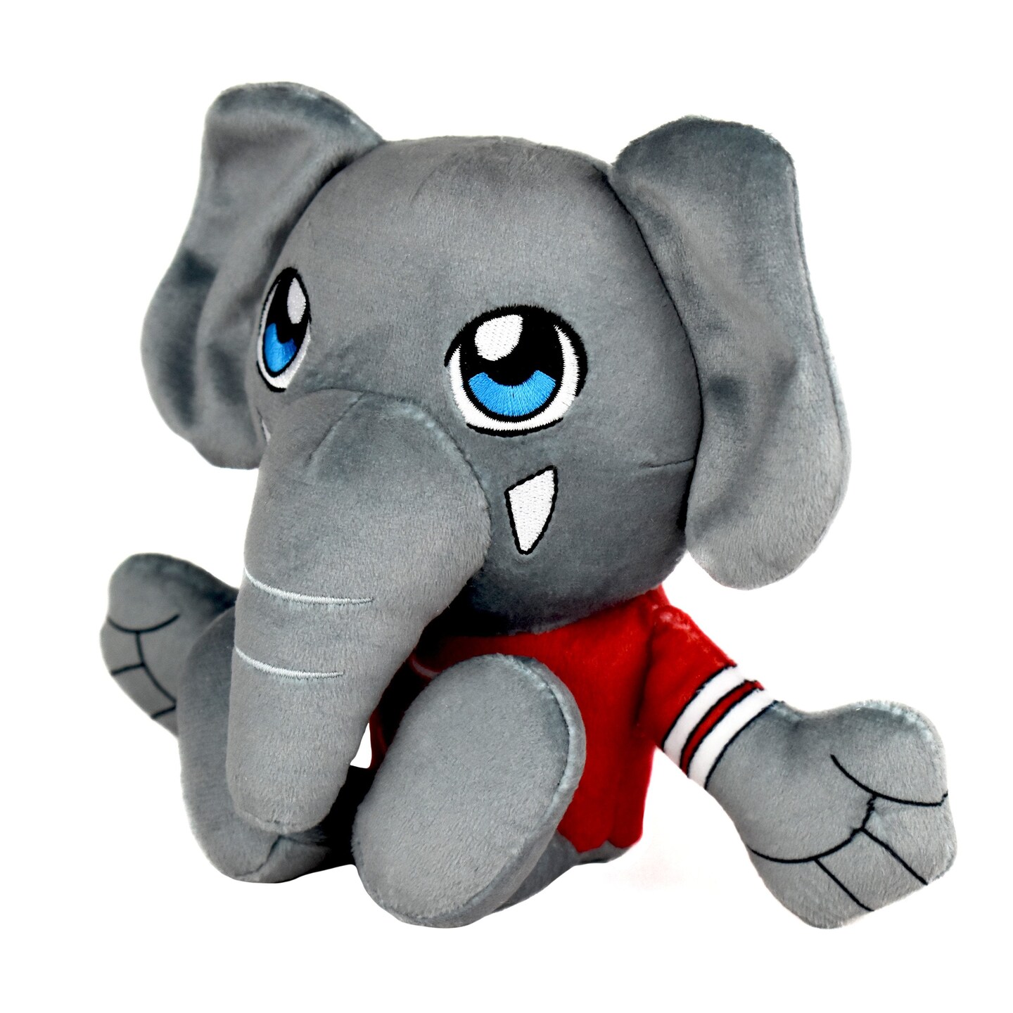 Bleacher Creatures Alabama Crimson Tide Al The Elephant Mascot Kuricha Sitting Plush