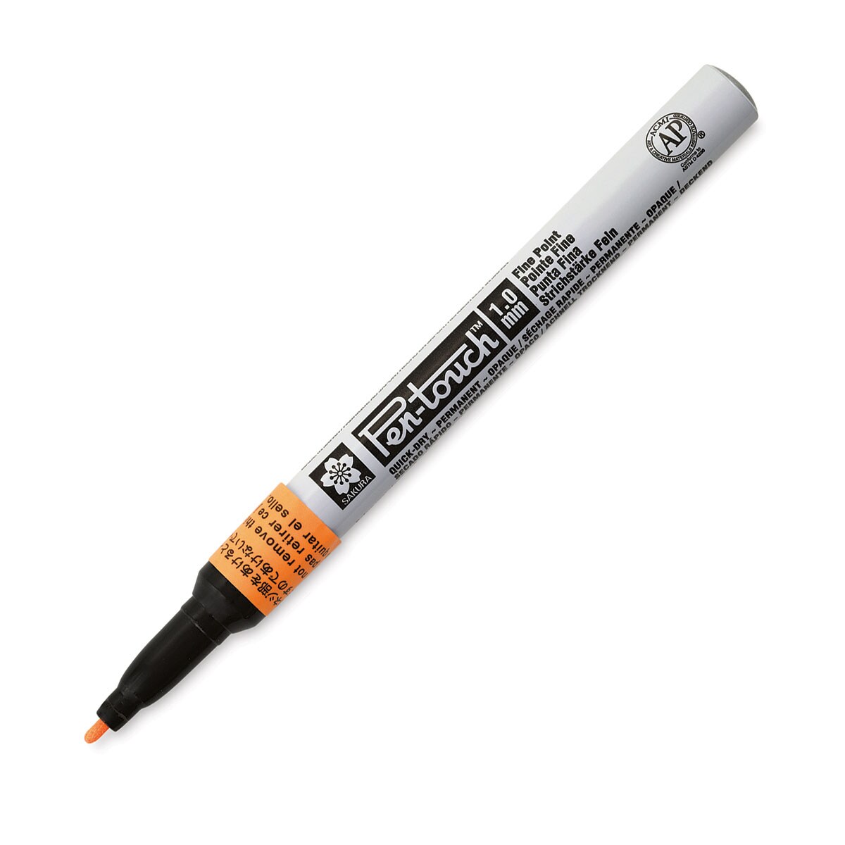 Sakura Pen-Touch Paint Marker - Fine Tip, Fluorescent Orange