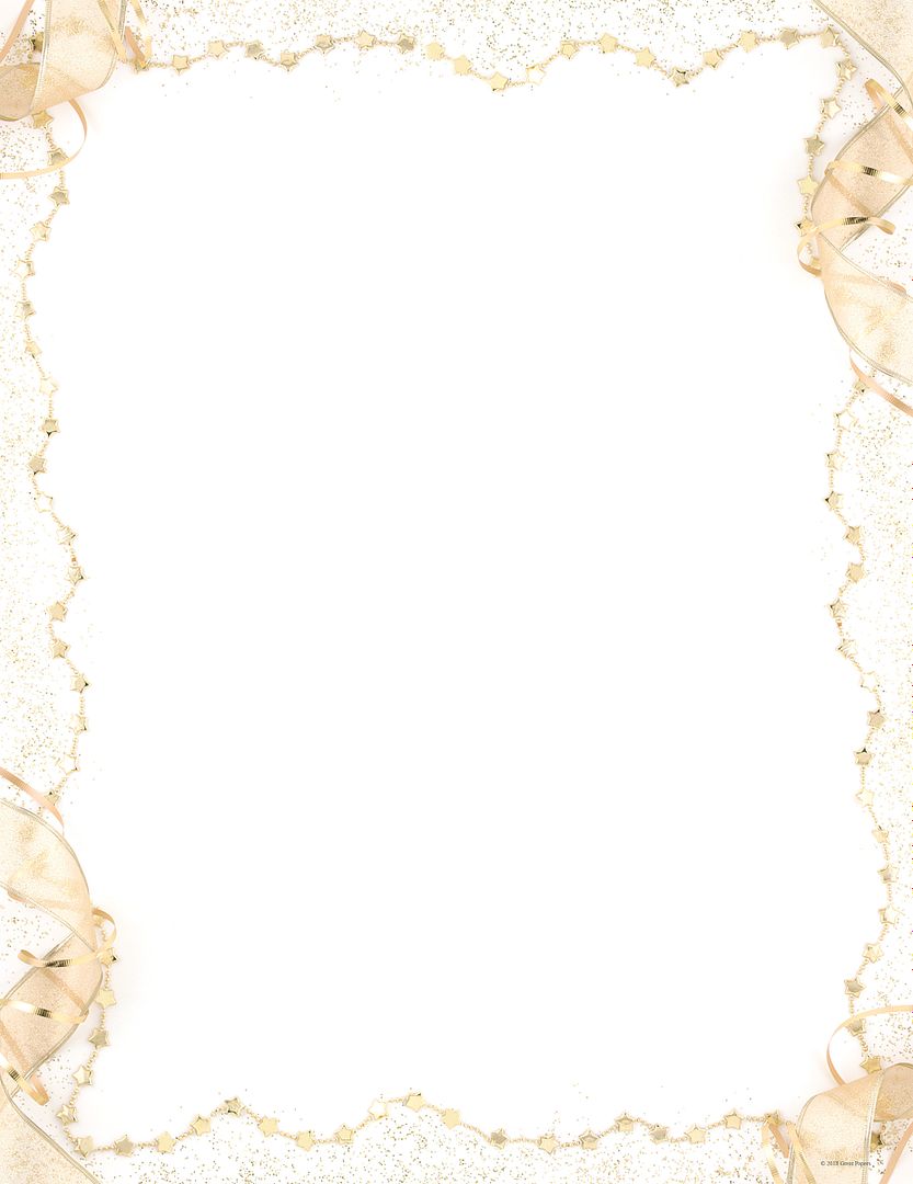 Great Papers! Gold Party Stationery Letterhead, Invitations and Announcements, Printer Friendly, 8.5" x 11", 80 Pack