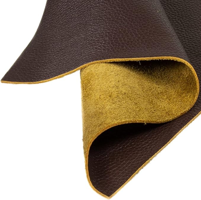 FabricLA | Genuine Leather | Tooling and Crafting Sheets | Heavy Duty Full Grain Cowhide Leathers