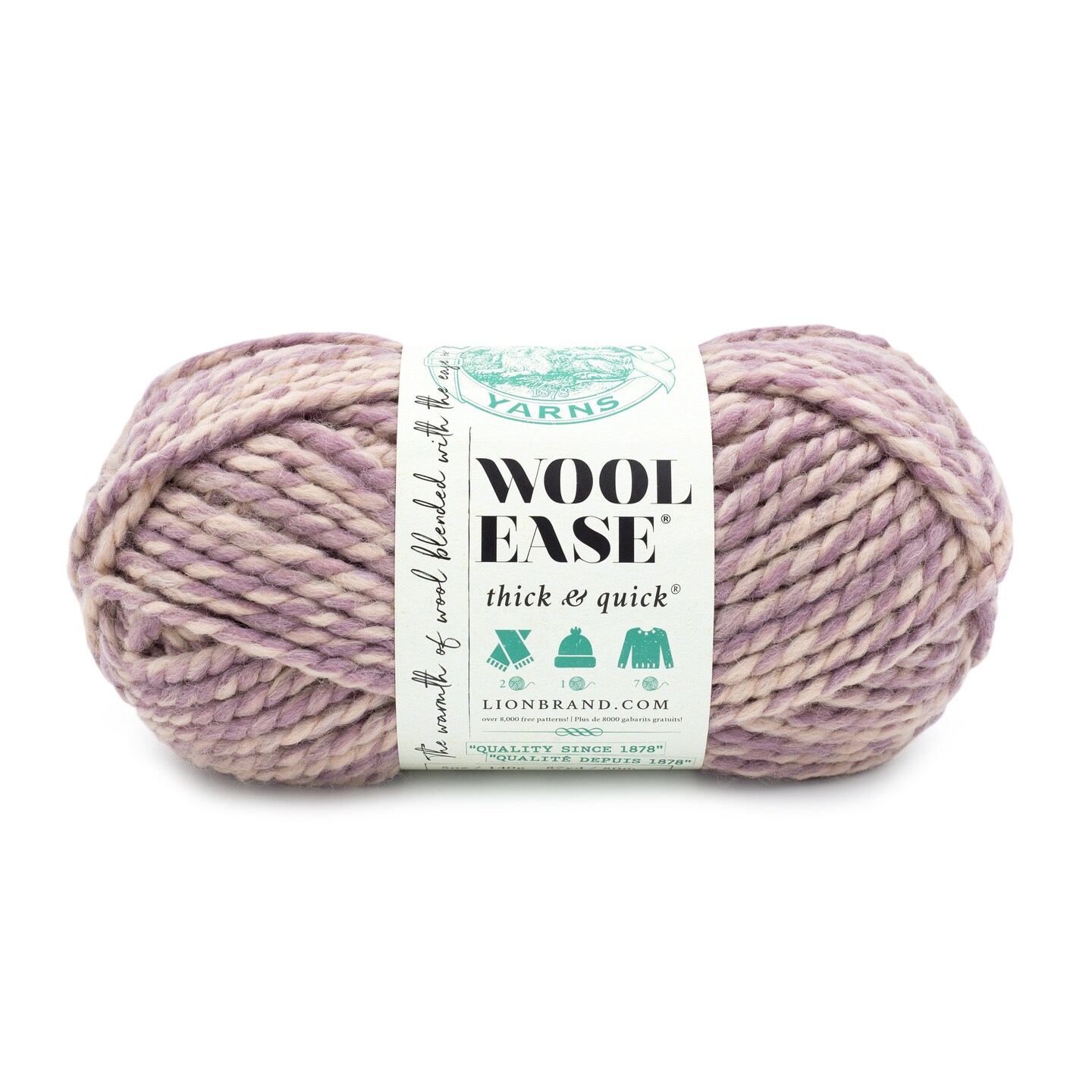 Lion Brand Wool-Ease Thick &#x26; Quick Yarn-Bubbles