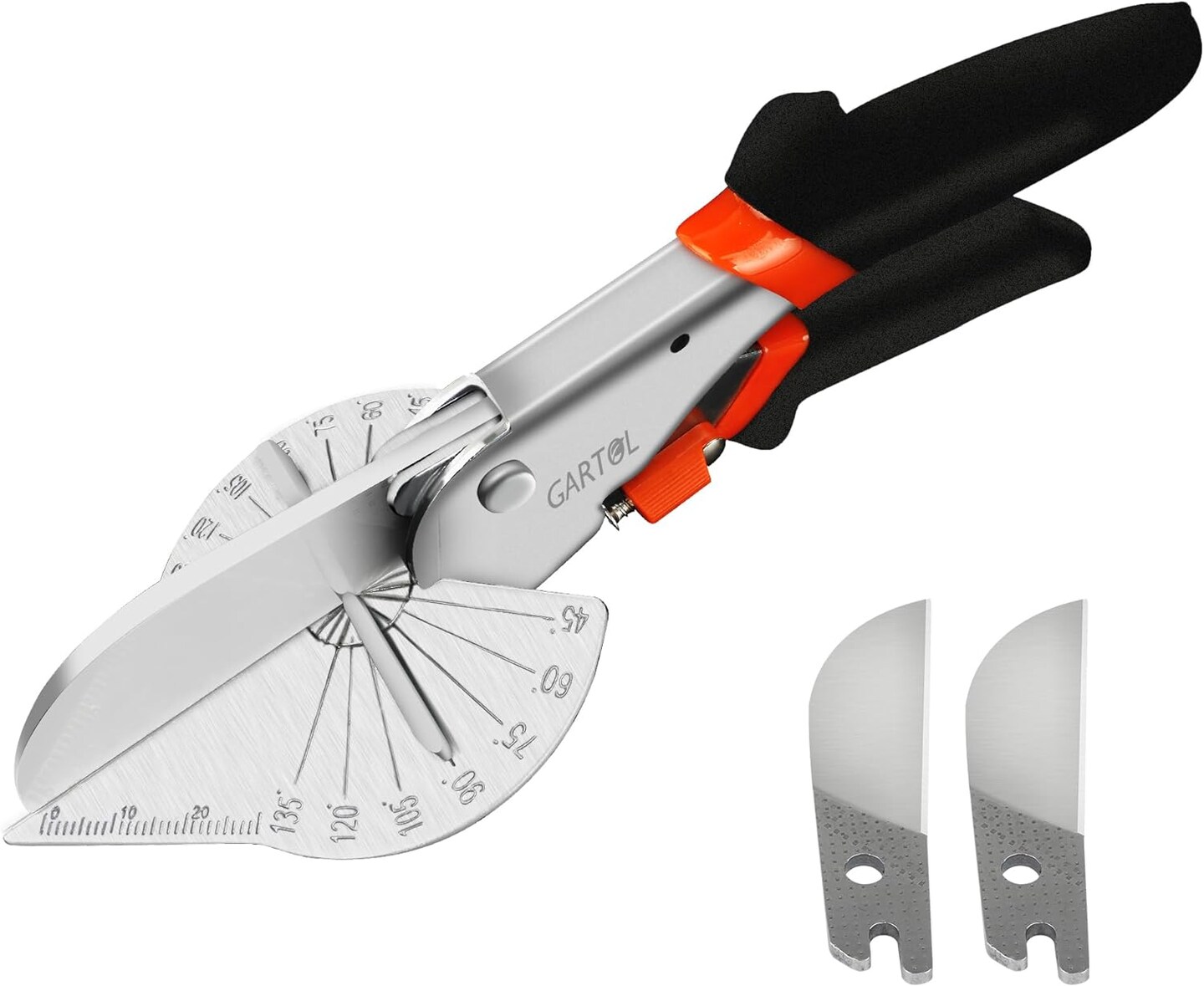GARTOL Multifunctional Trunking/Miter Shears with Replacement Blades