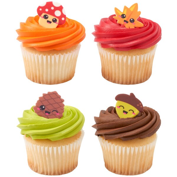 Fall Cuties Sweet D&#xE9;cor&#xAE; Edible Decorations 12ct