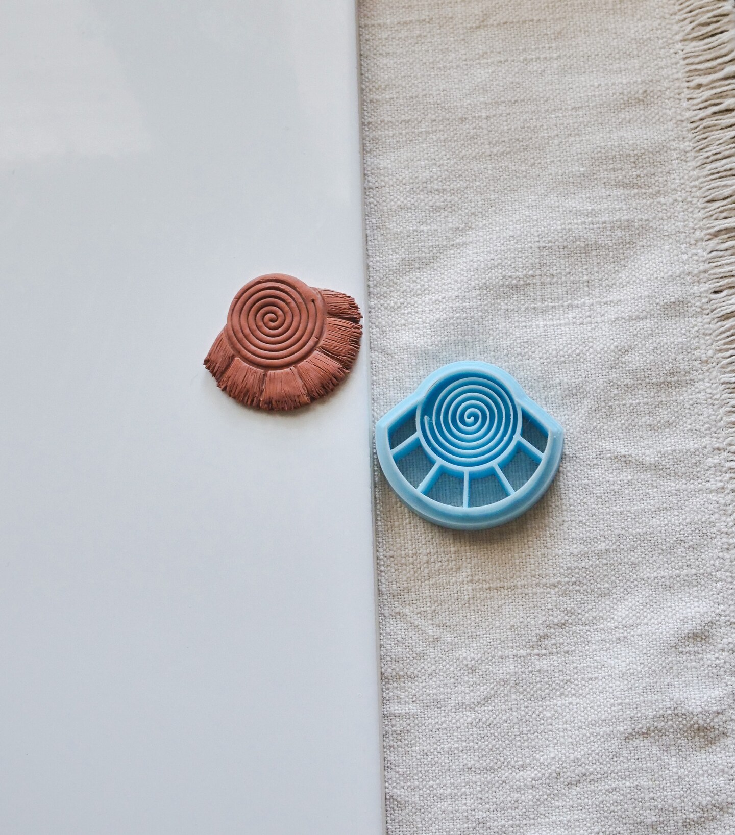 2 pcs Macrome Polymer Clay Cutter Set by Hello Cutters