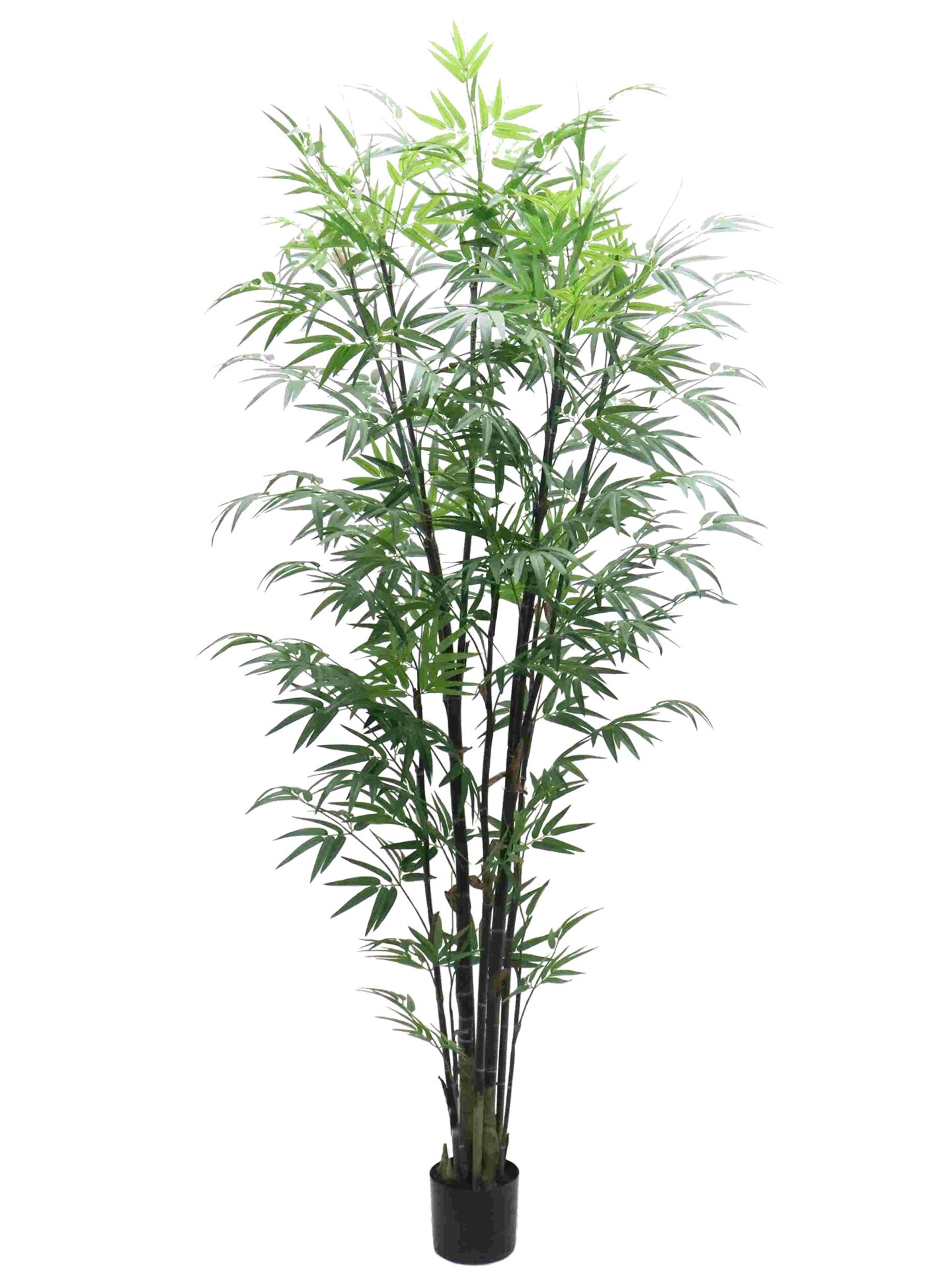 7-Foot Artificial Bamboo Tree with 1501 Lifelike Leaves and Stylish Pot for Home, Office, or Event Décor | Low Maintenance Faux Plant | Floral Home by Artificial Flowers
