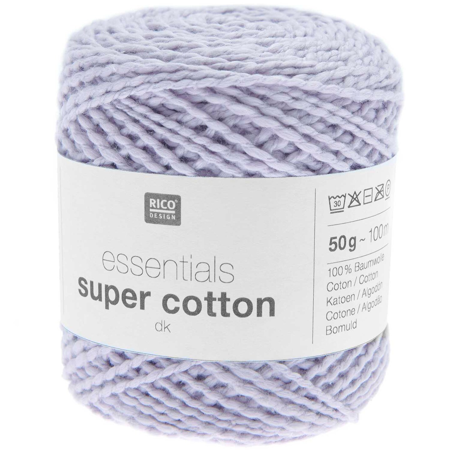 Rico Essentials Super Cotton DK - 100% Cotton - #017 Lilac