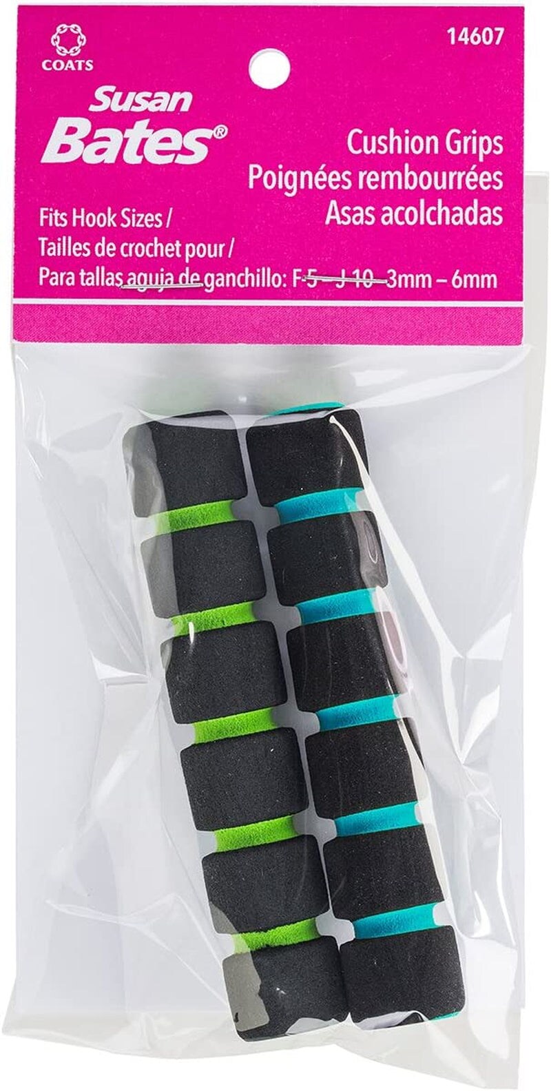 &#x22; Crochet Hook Cushion Grips 3.75&#x22;&#x22;-2/Pkg&#x22;