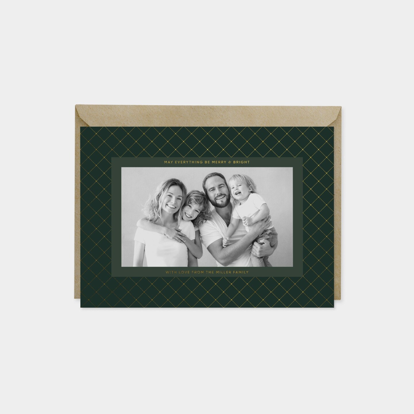 Holiday New Years Photo Card, Elegant