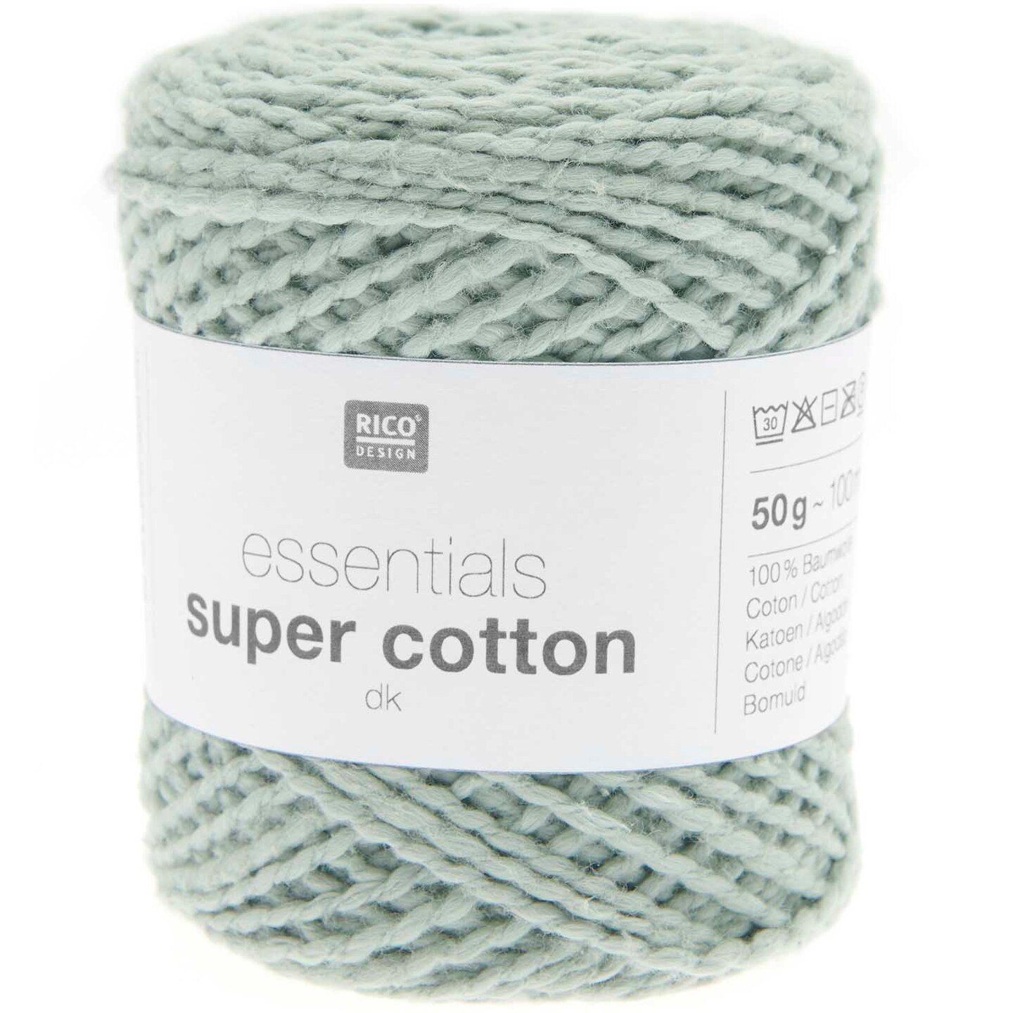 Rico Essentials Super Cotton DK - 100% Cotton - #020 Sage | Michaels