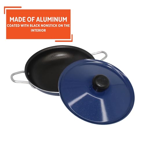 6&#x22; Egg Pan Casserole with Lid and Bakelite Side Handle in Assorted Cookware, Colors may vary