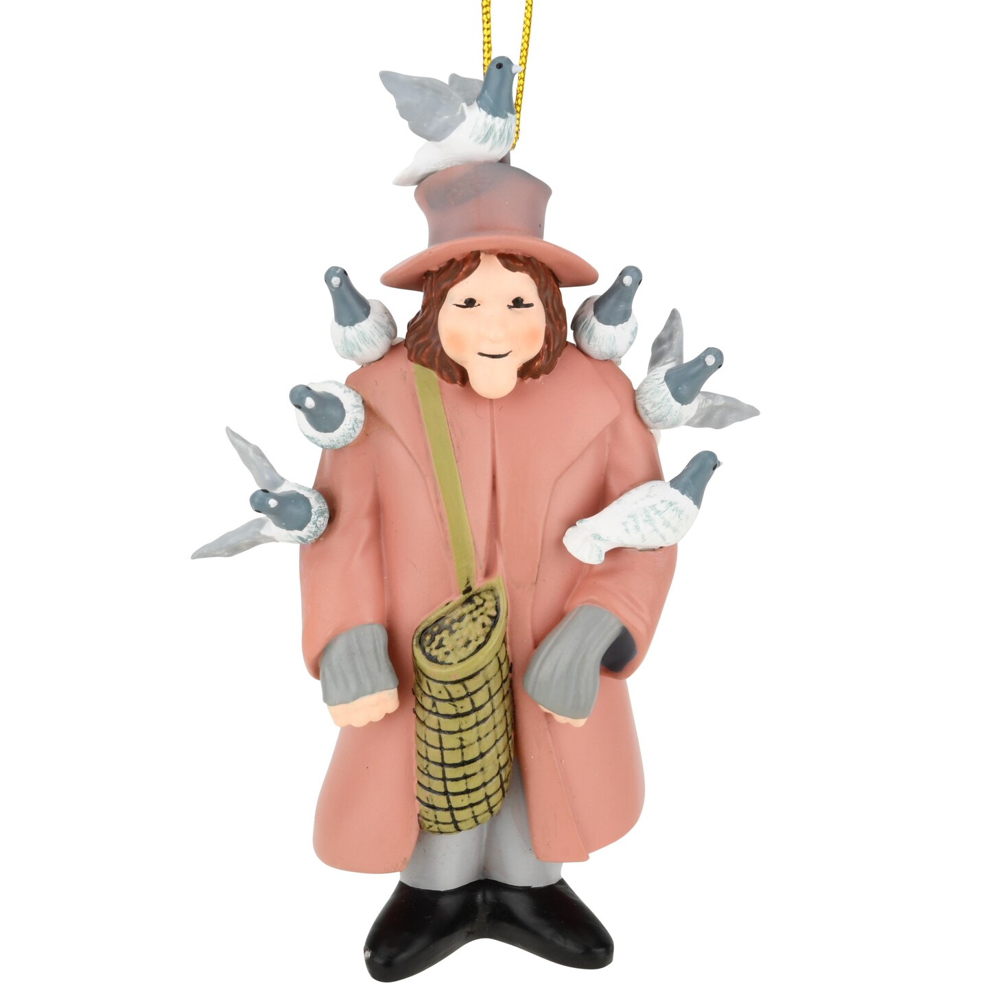 Tree Buddees NYC Central Park Bird Pigeon Lady Christmas Ornament