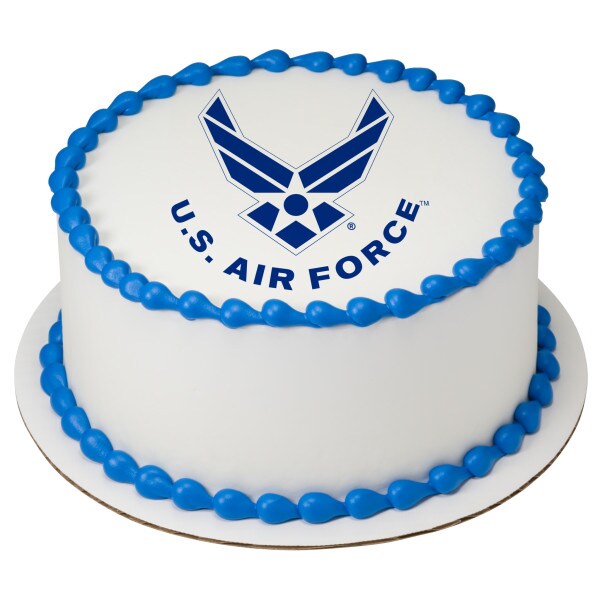 United States Air Force&#x2122; PhotoCake&#xAE; Edible Image 7.5&#x22; Round