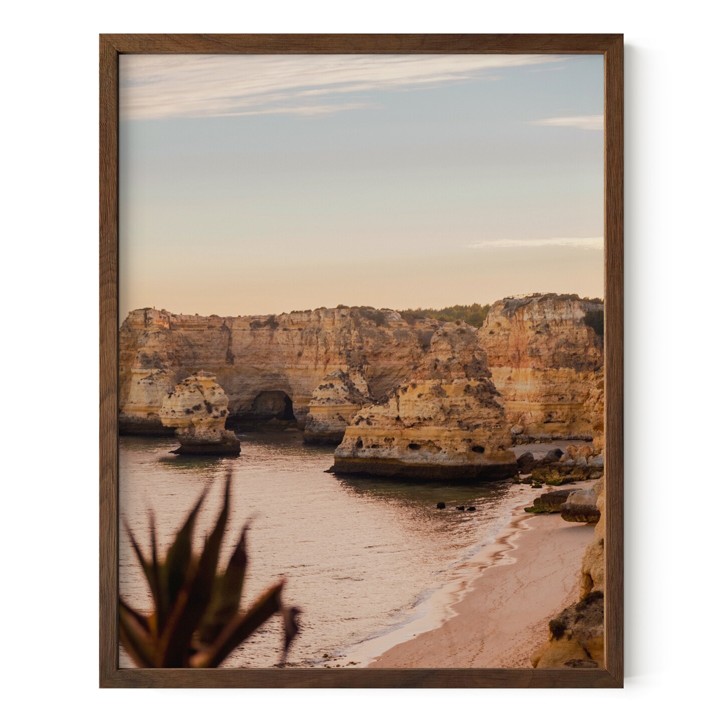 Natural Oak Wood Picture Frame By Haus and Hues