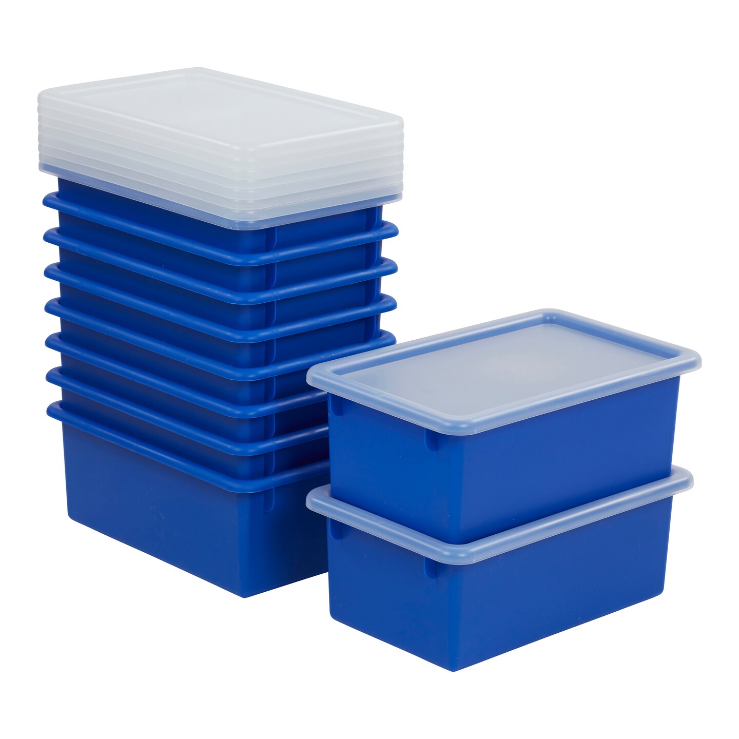 Cubby storage bins top