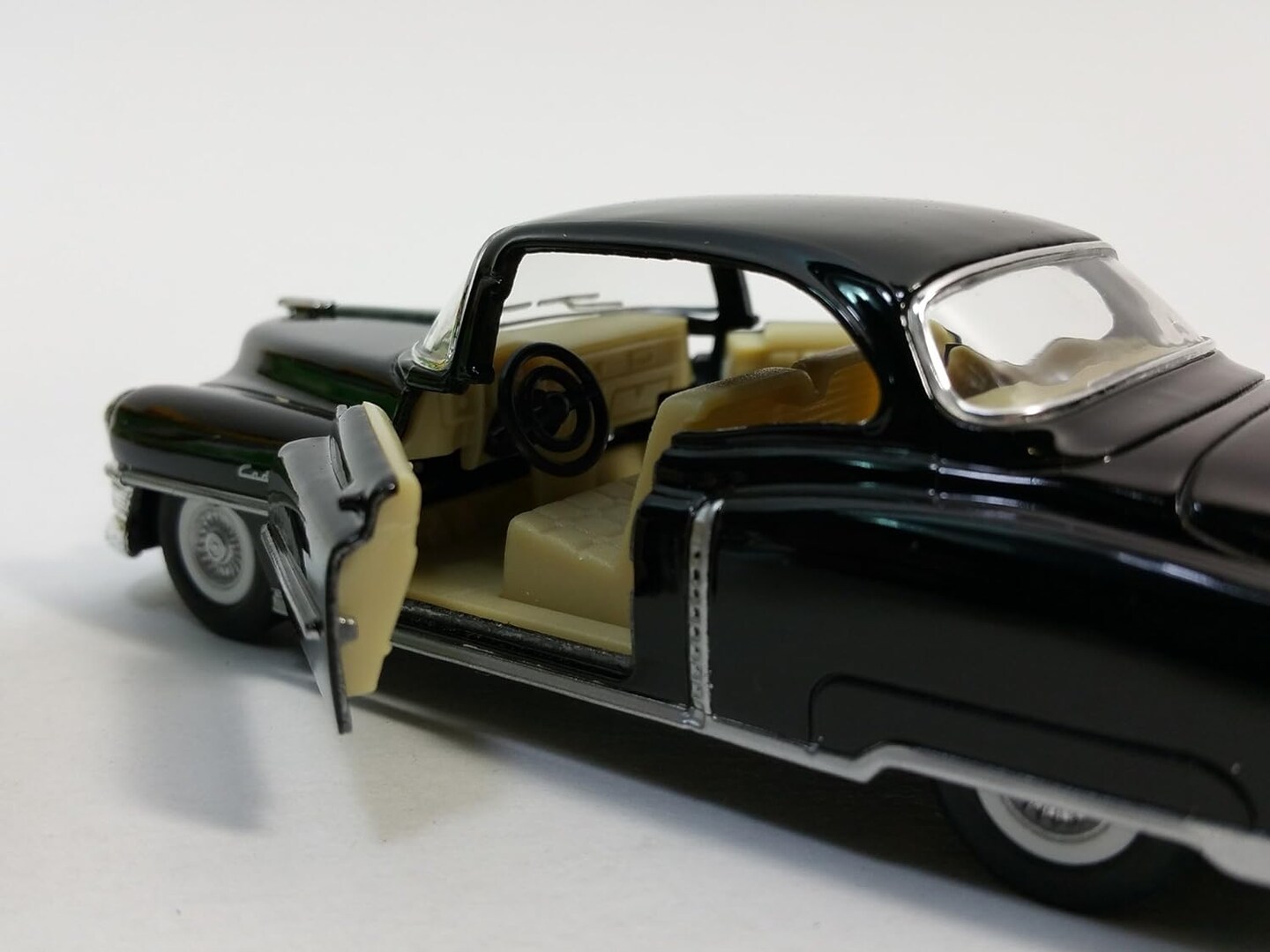 1953 Cadillac Series 62 Black 2 Door Coupe 1/43 O Scale Diecast Car