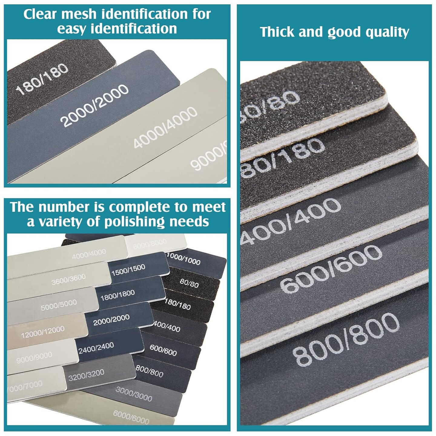 120 Pcs Sanding Sticks Include 30 Sanding Twigs 40 Polishing Sticks and 50 Sanding Sticks Matchsticks, Sanding Tools for Tight Spaces Modeling Tools for Plastic Models Wood Hobby Craft Art