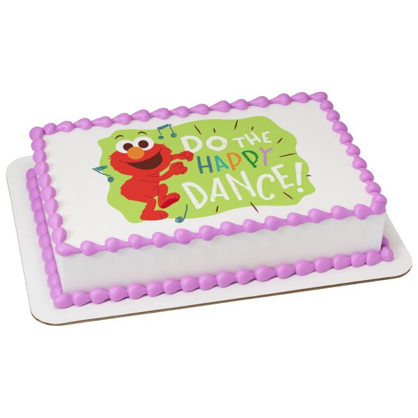Sesame Street&#xAE; Elmo Happy Dance PhotoCake&#xAE; Edible Image 1/4 sheet