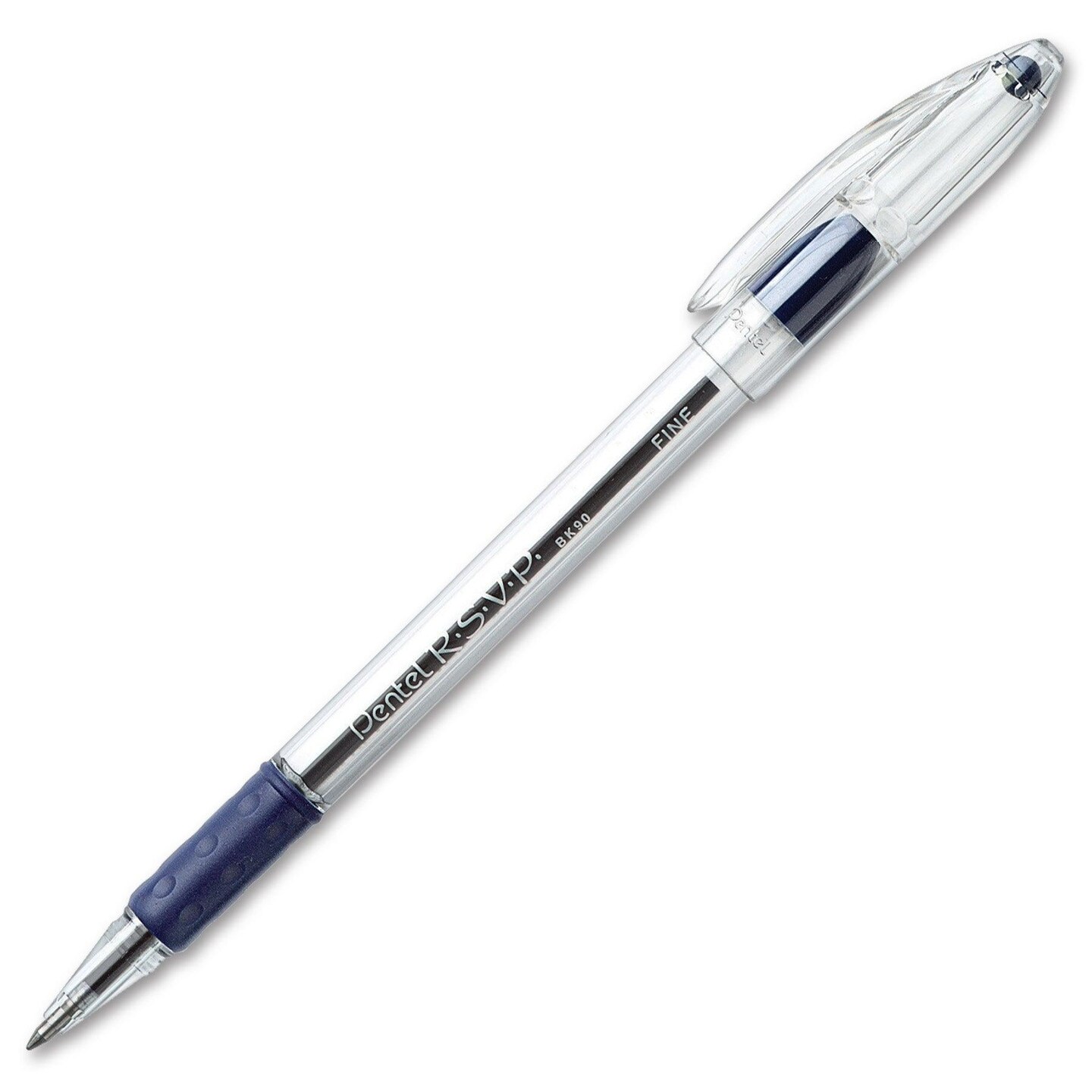R.S.V.P.&#xAE; Ballpoint Pen, Fine Point, Blue, Pack of 24