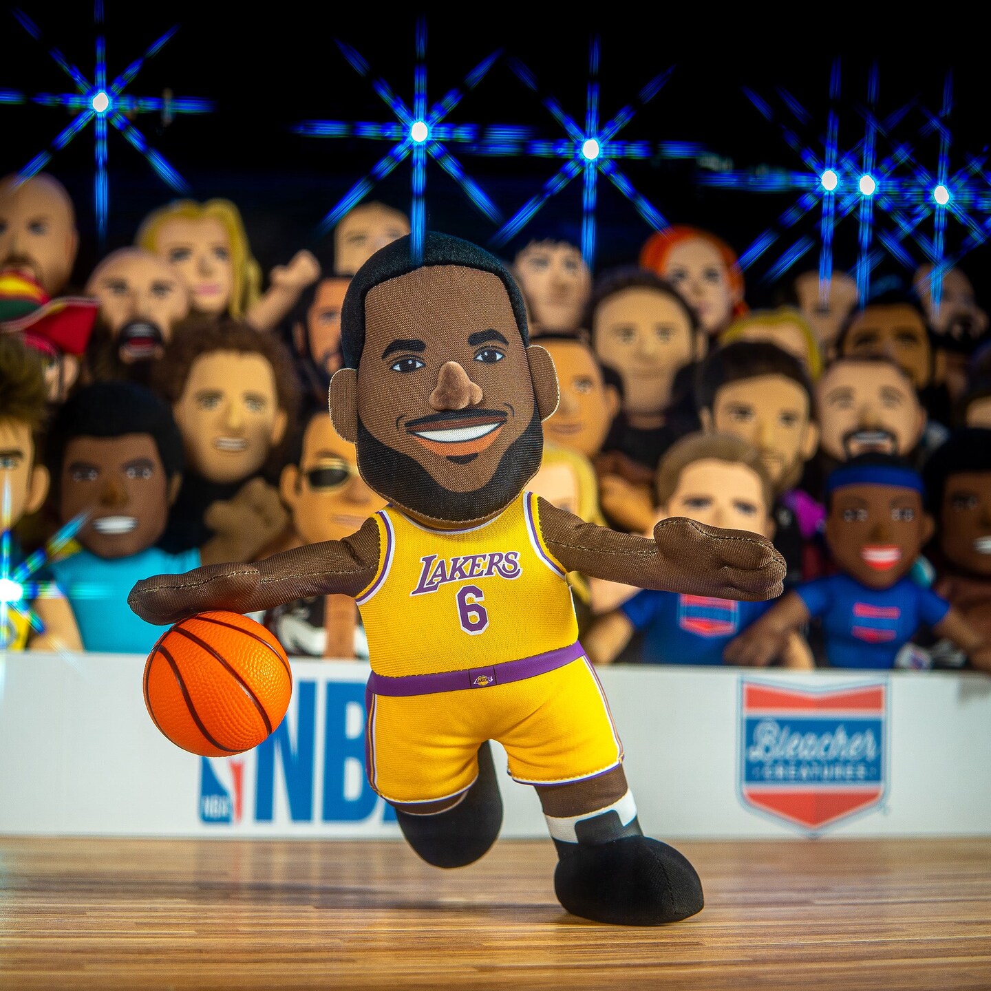 Bleacher Creatures Los Angeles Lakers LeBron James 10" Plush Figure