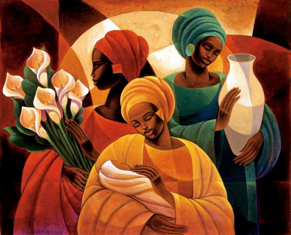 Caress Poster Print by Keith Mallett - Item # VARPDX12039