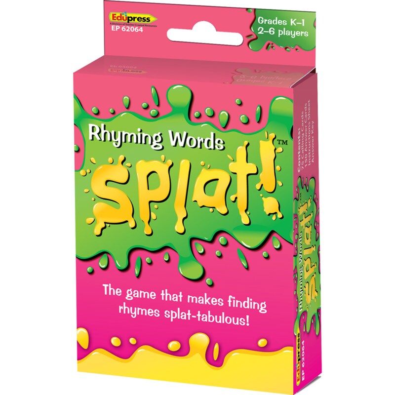 Rhyming Words Splat&#x2122; Game
