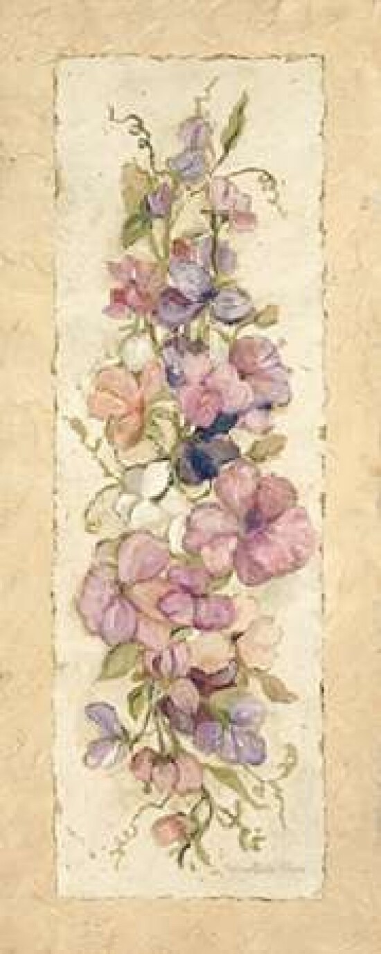 Sweetpeas for Annabelle I Poster Print by Charlene Olson - Item # VARPDX20356