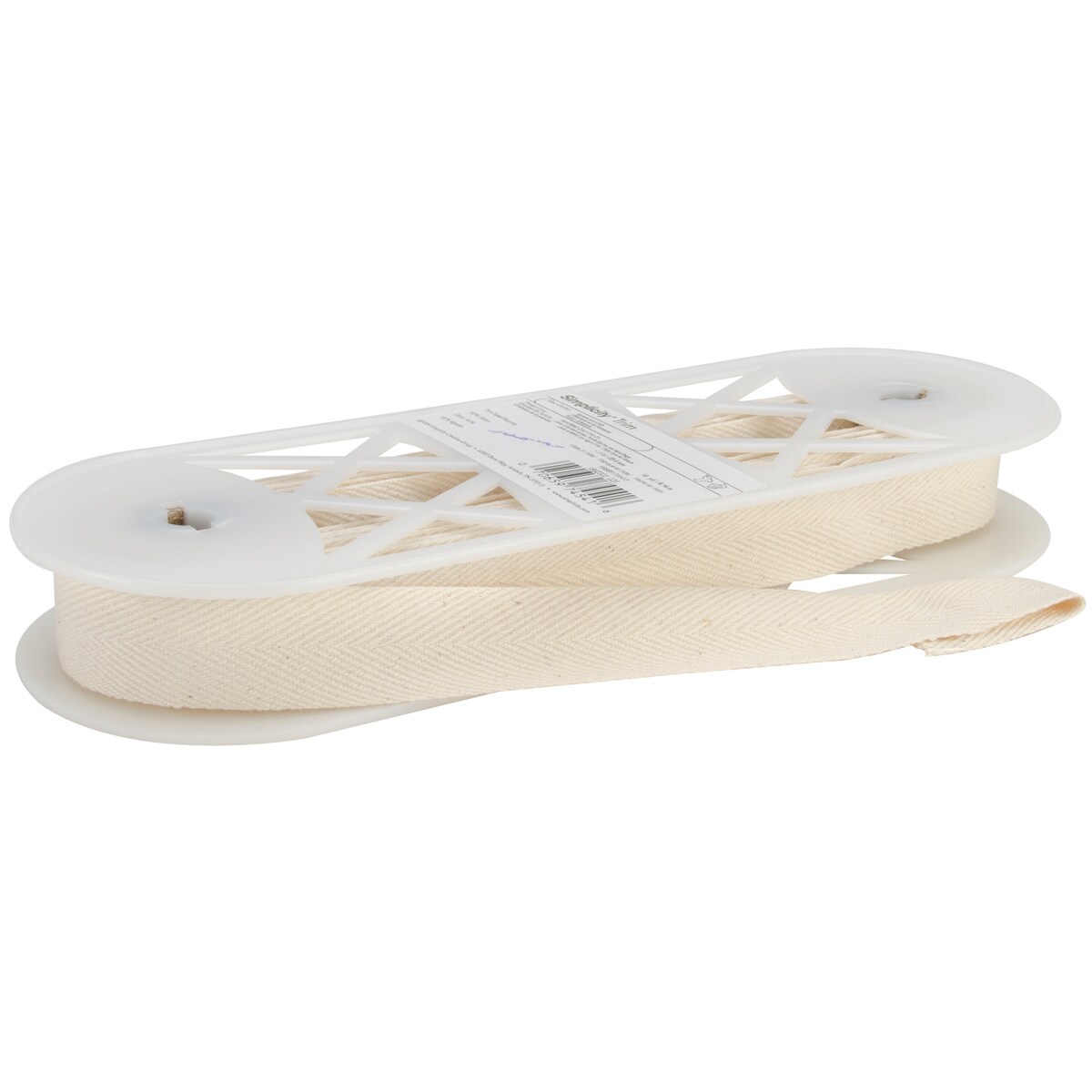Simplicity Twill Tape 1&#x22;X10yd-Natural