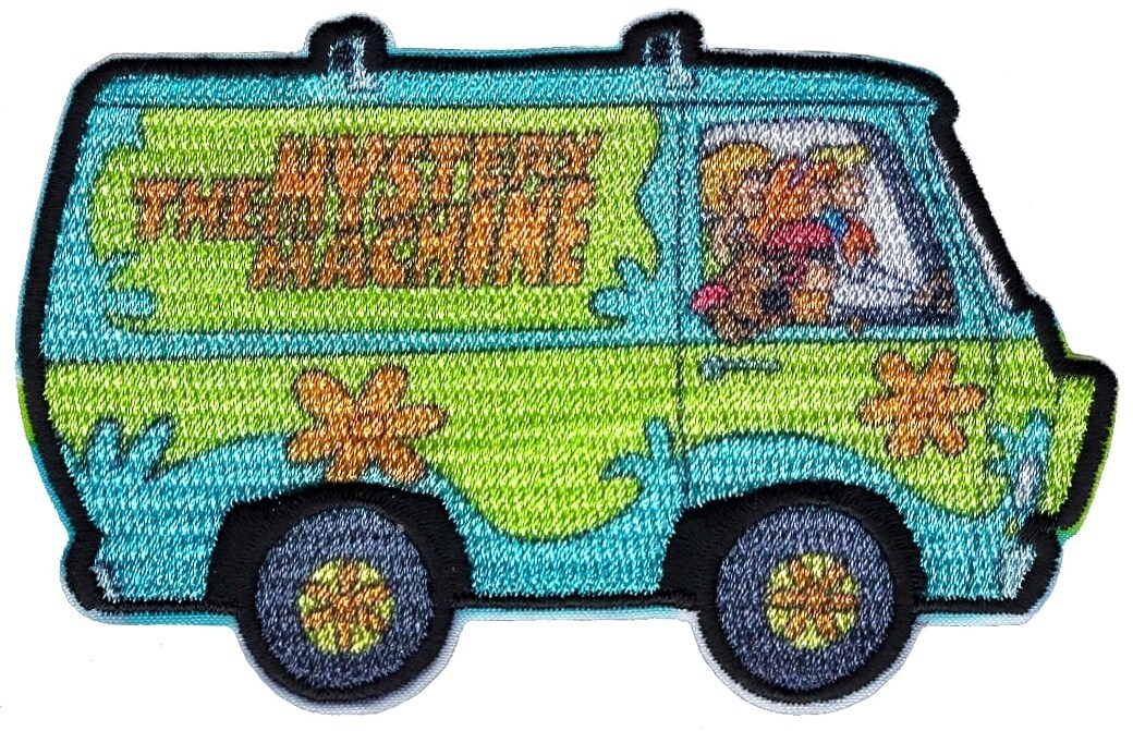 C&D Visionary Patch-Scooby-Doo Mystery Machine