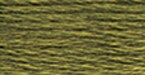 DMC Pearl Cotton Skein Size 5 27.3yd-Dark Khaki Green