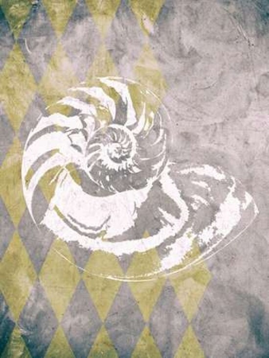 Vintage Harlequin Shell 1 Poster Print by Alicia Soave - Item # VARPDXS1228D