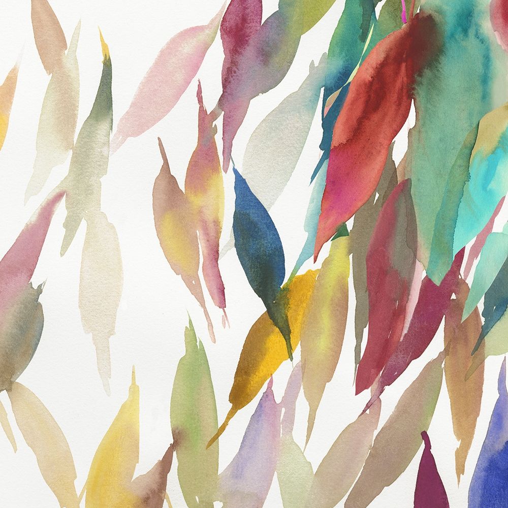 Fallen Colorful Leaves II Poster Print by Tom Reeves - Item # VARPDXRF112A