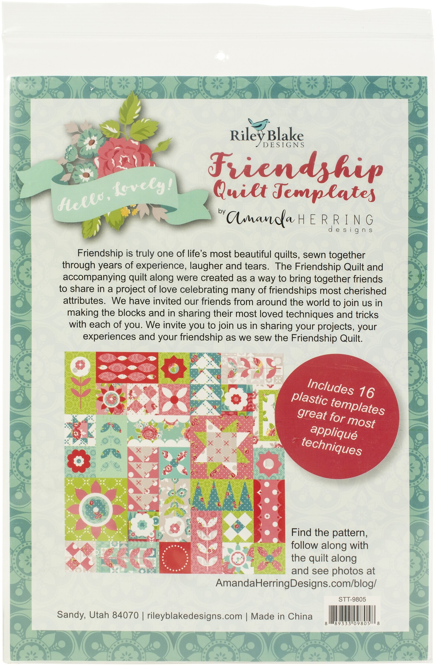 Riley Blake Designs Friendship Quilt By Amanda Herring