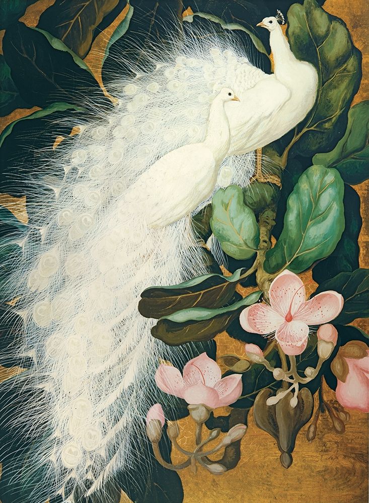 White Peacocks Poster Print by Jessie Botke - Item # VARPDXCC633
