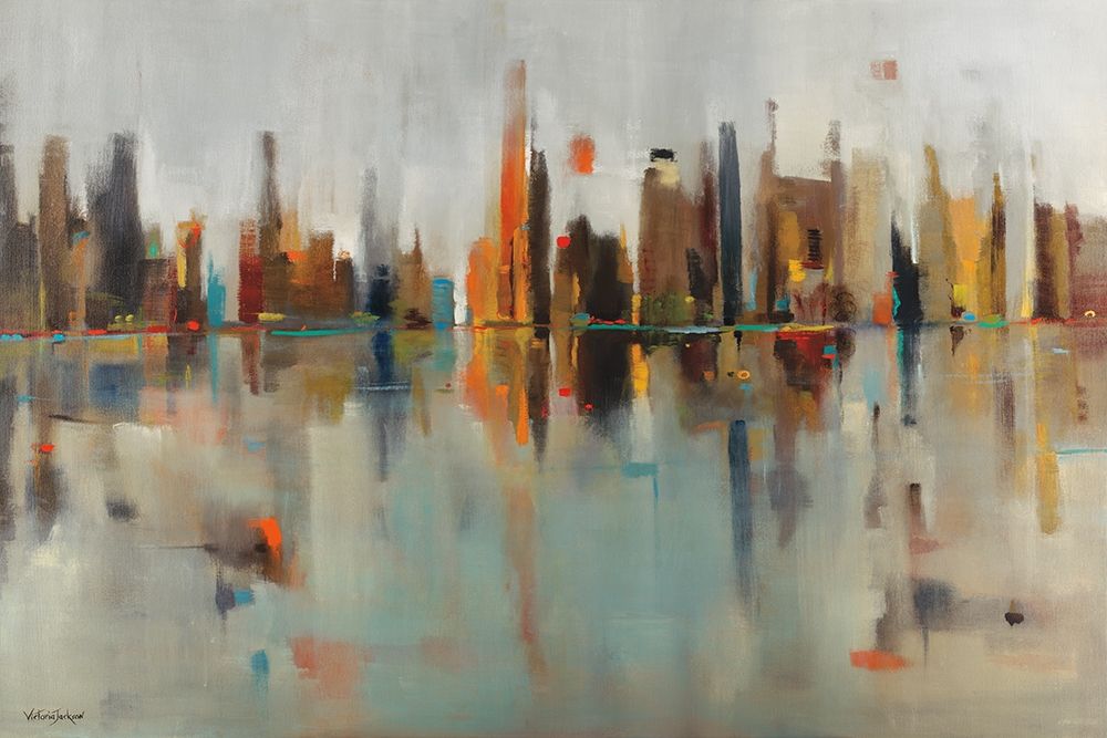 Golden Harbor Poster Print by Victoria Jackson - Item # VARPDXPOD60360