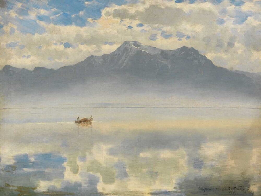 Chiemseespiegel Poster Print by Joseph Wopfner - Item # VARPDX3AA3965