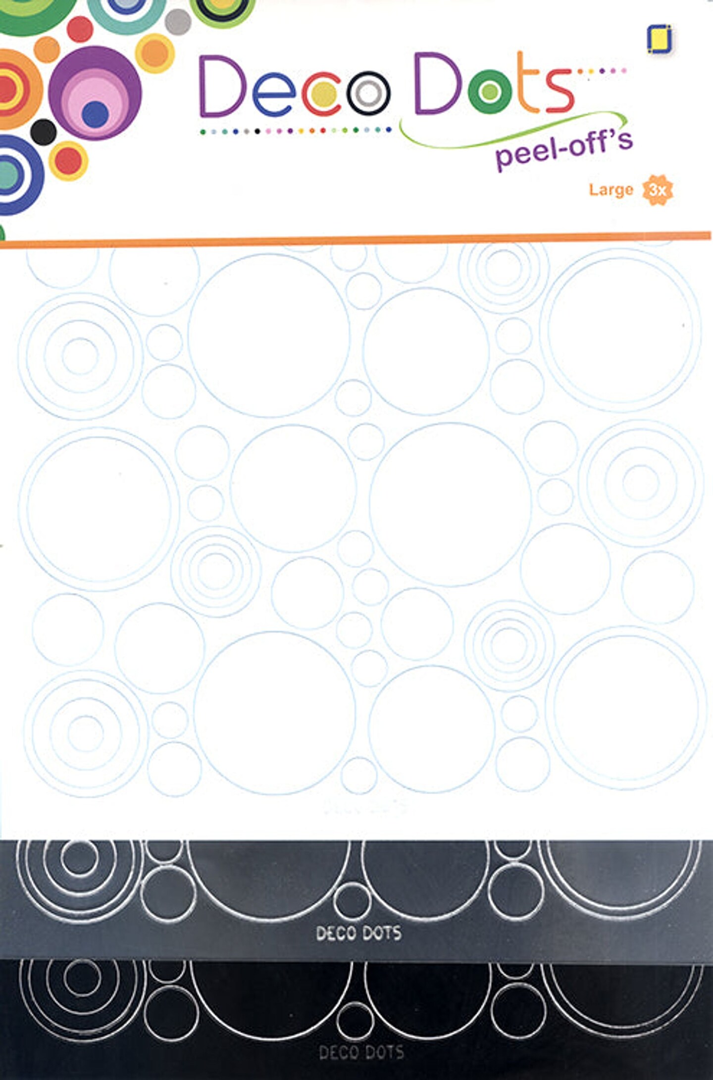 Deco Dots Stickers Black Michaels