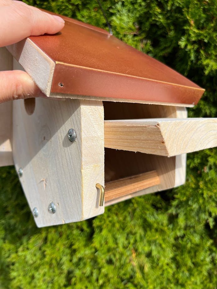 Copper Roof Birdhouse