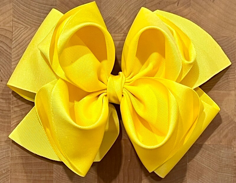 Large Quad Boutique Grosgrain Ribbon Hair Bow | MakerPlace by Michaels