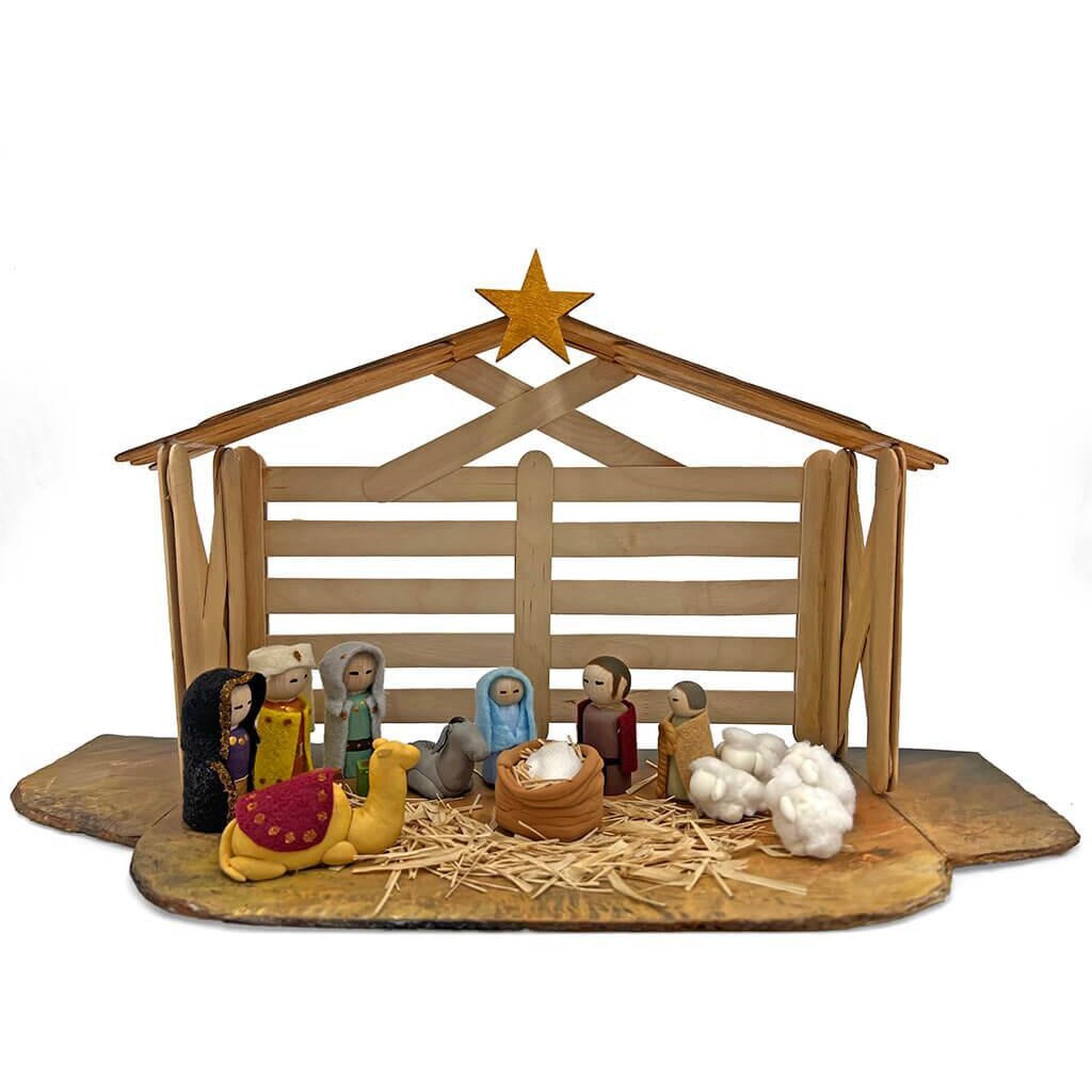 Nativity Scene Bundle - Kids Arts and Crafts Box