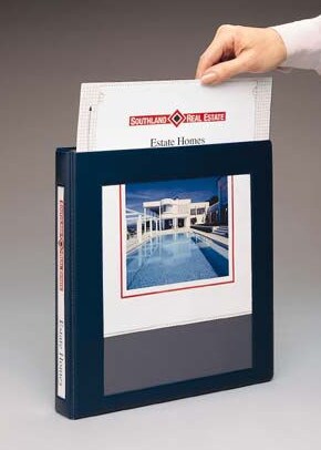 Avery Heavy-Duty Framed View 3-Ring Binder, 2&#x22; One Touch EZD Rings, 1 Navy Blue Binder (68033)