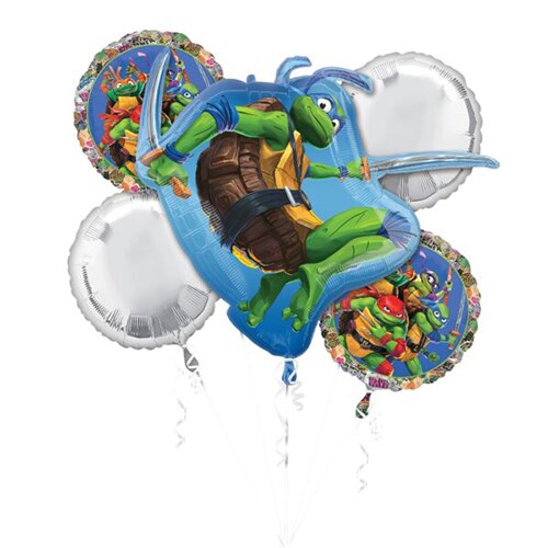 Teenage Mutant Ninja Turtle Foil Balloon Bouquet