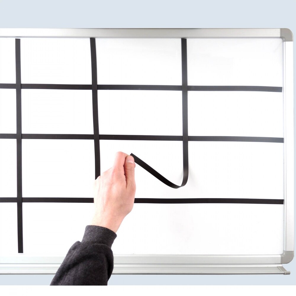 StoreSMART - Magnetic Lines and Board Dividers - 1/2 inch - for Whiteboard Grids - ML1/2