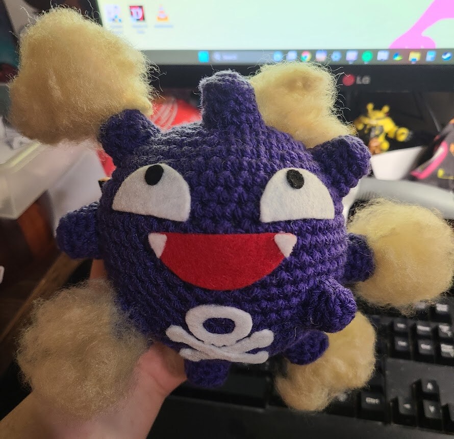 Crochet Koffing Plush  MakerPlace by Michaels