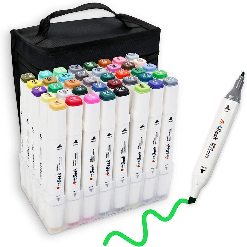 KBX 12 Colors Acrylic Paint Marker Pen waterproof painting highlighte –  AOOKMIYA