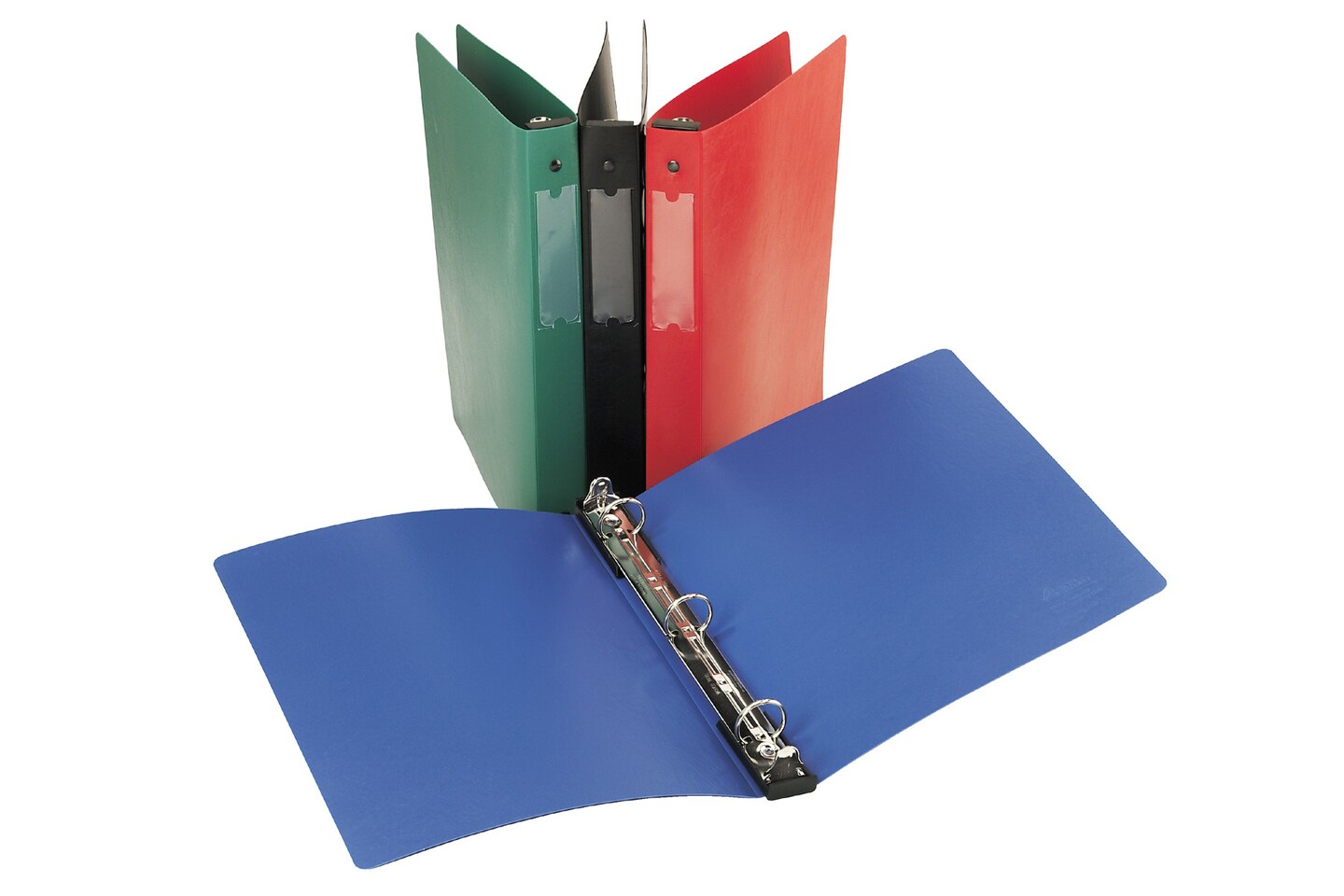 Avery Hanging Storage 3 Ring Binder, 1" Round Rings, 1 Red Binder (14803)